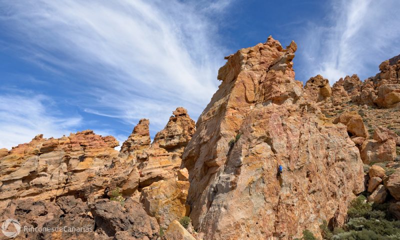 Triple gorro del Teide en el atardecer